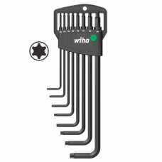 Wiha Torx® L-Key Set in Classic Holder - Black Finish - 8 pcs - 34736